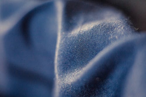 Foto profissional grátis de azul, close-up extremo, costurado