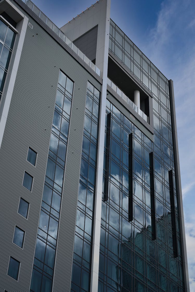 Sunlit Building Wall