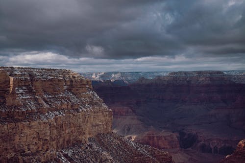 Бесплатное стоковое фото с засушливый, зима, каньон