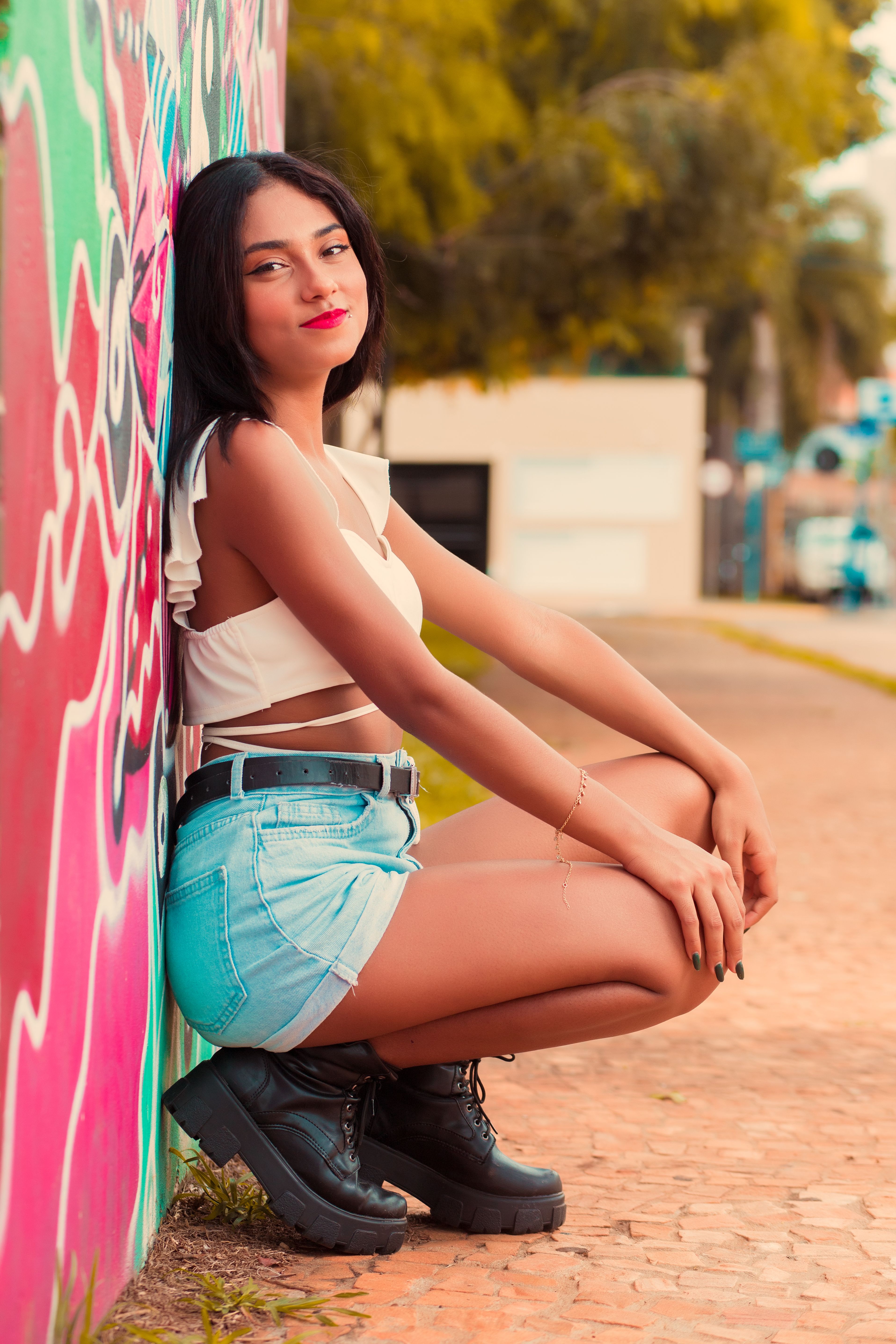 Short en jean