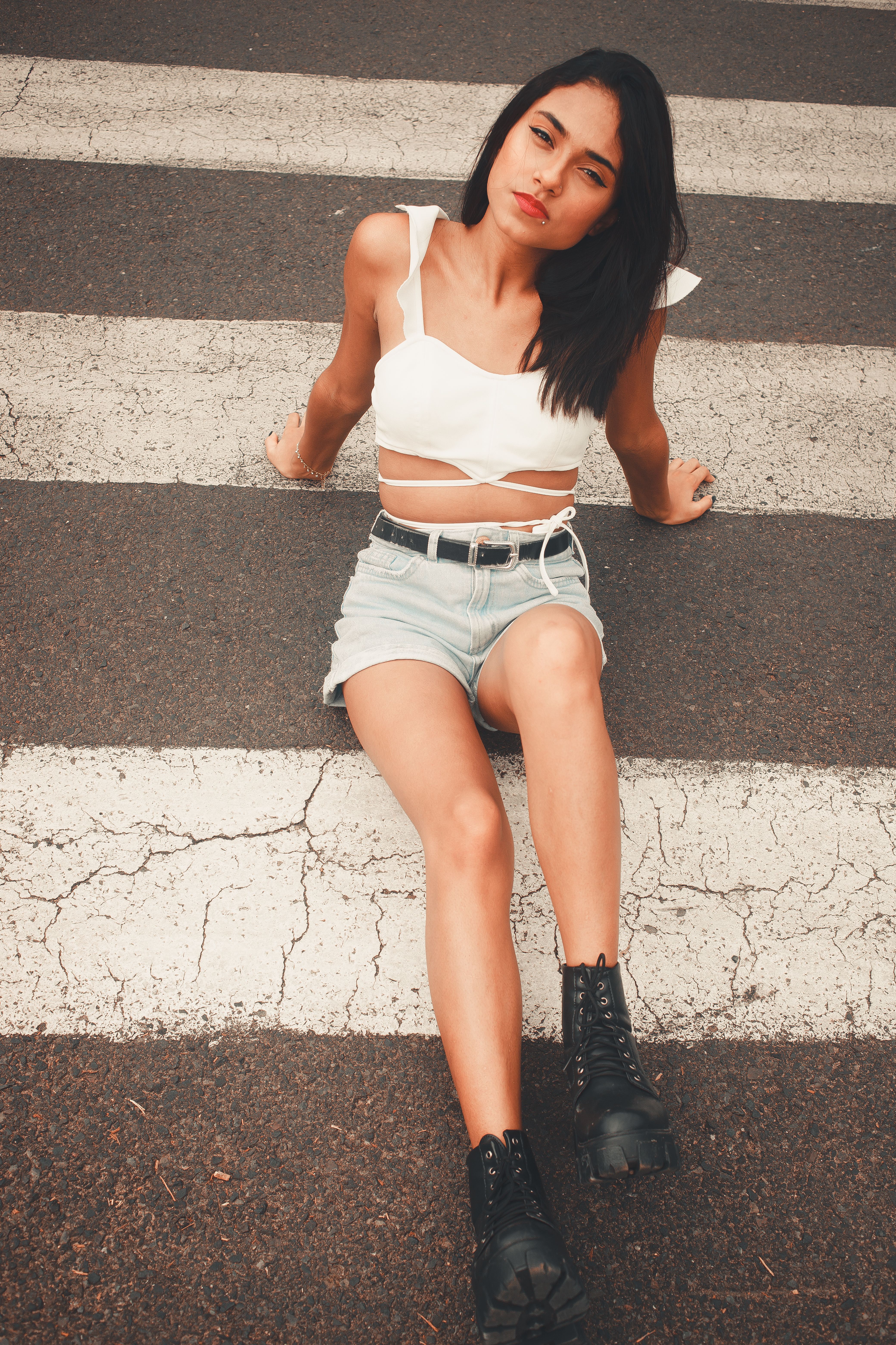 Short en jean
