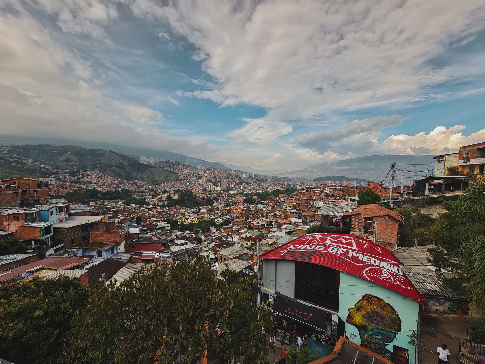 Explore the vibrant and sprawling cityscape of Medellin, showcasing its unique blend of architecture and culture