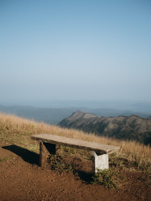 Bench in Mountains