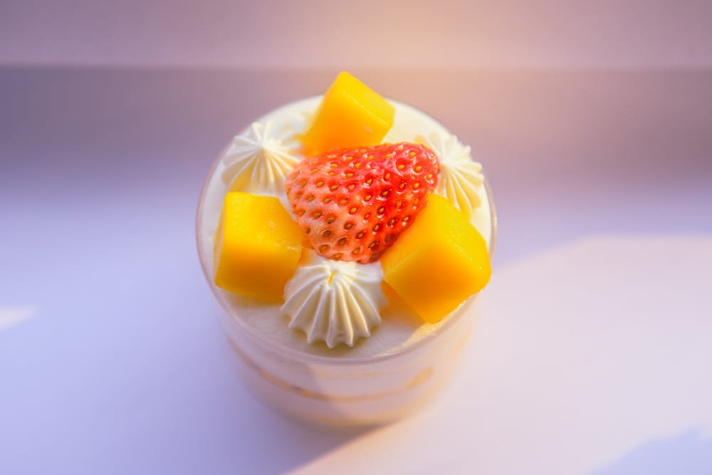Light and Creamy Strawberry Mousse