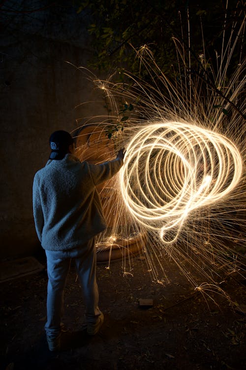 Gratis stockfoto met donker, kerel, licht schilderij