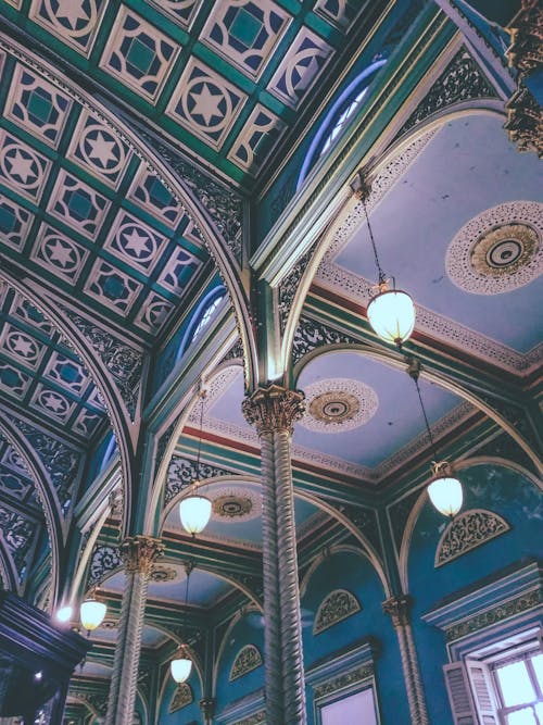 Photograph of Multicolored Ceiling