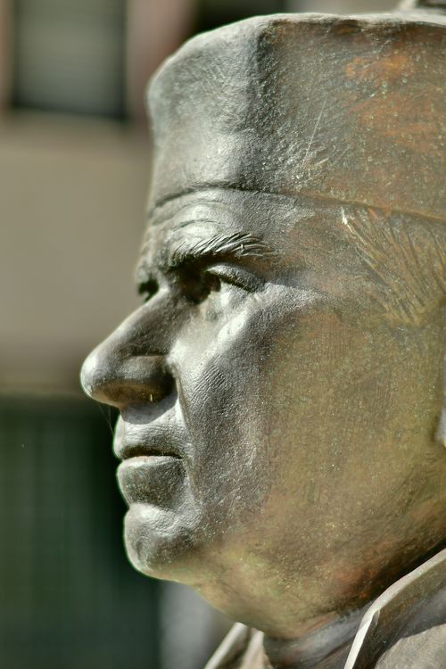 Free Detailed bronze sculpture close-up with textured finish, showcasing artistic craftsmanship. Stock Photo