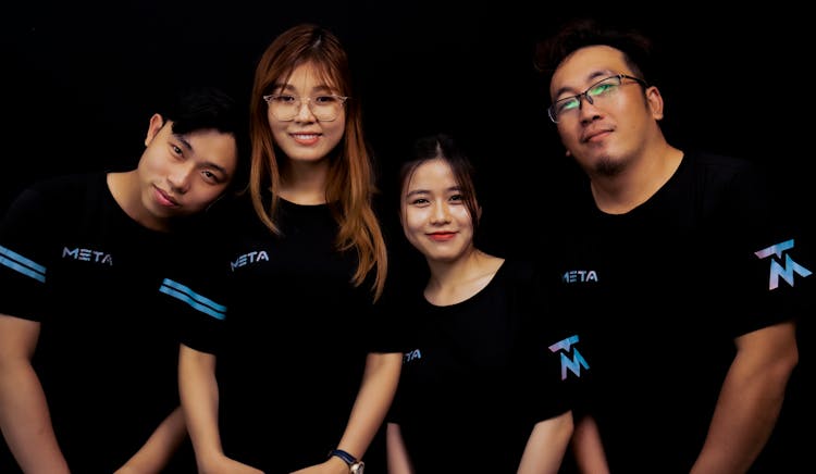 Meta Team In T-Shirts