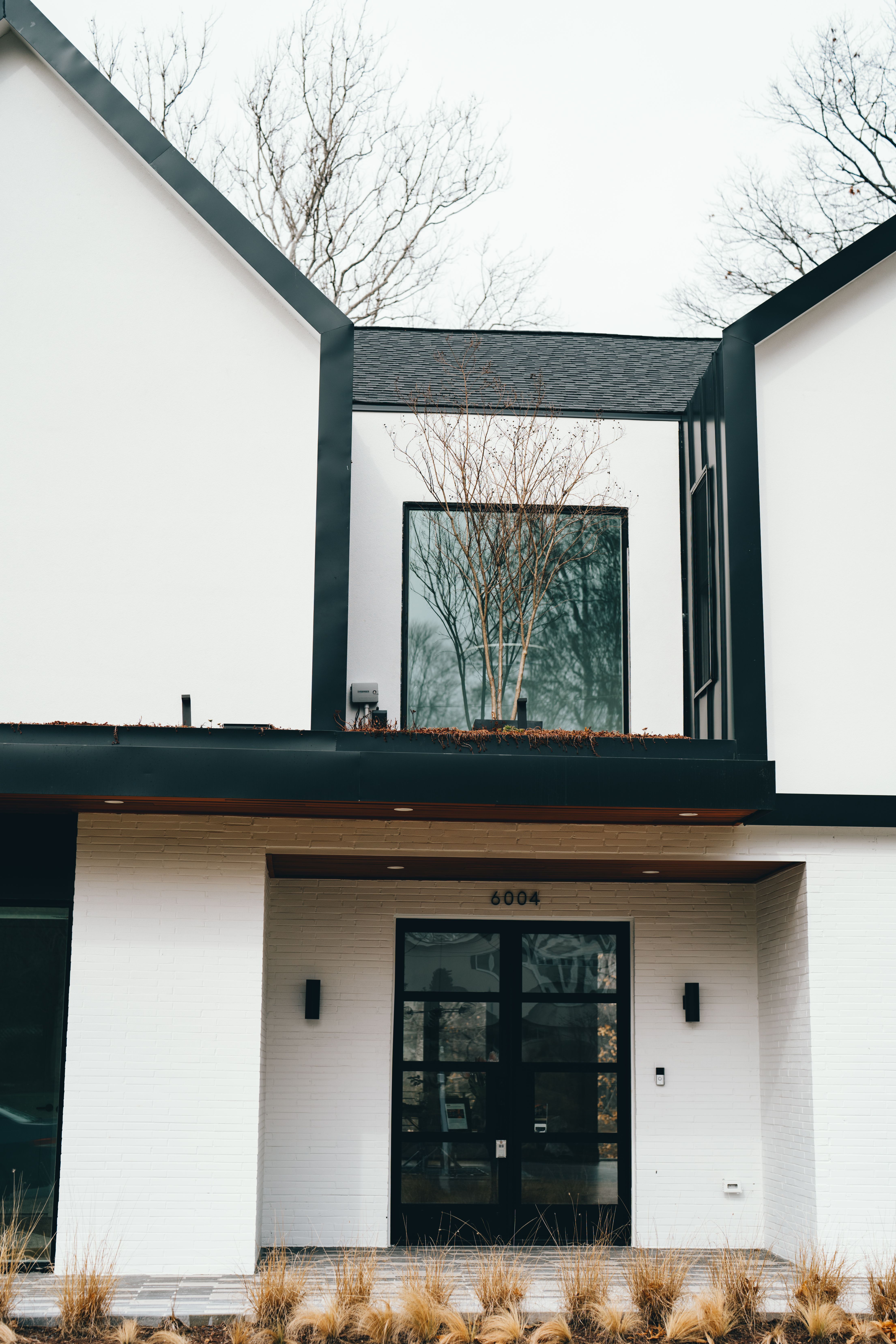 Facade of a residential building