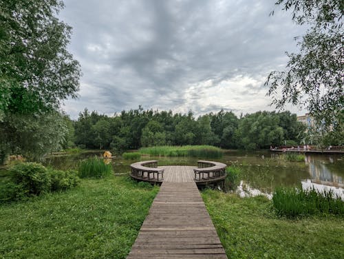 Gratis stockfoto met banken, fjord, houten pier