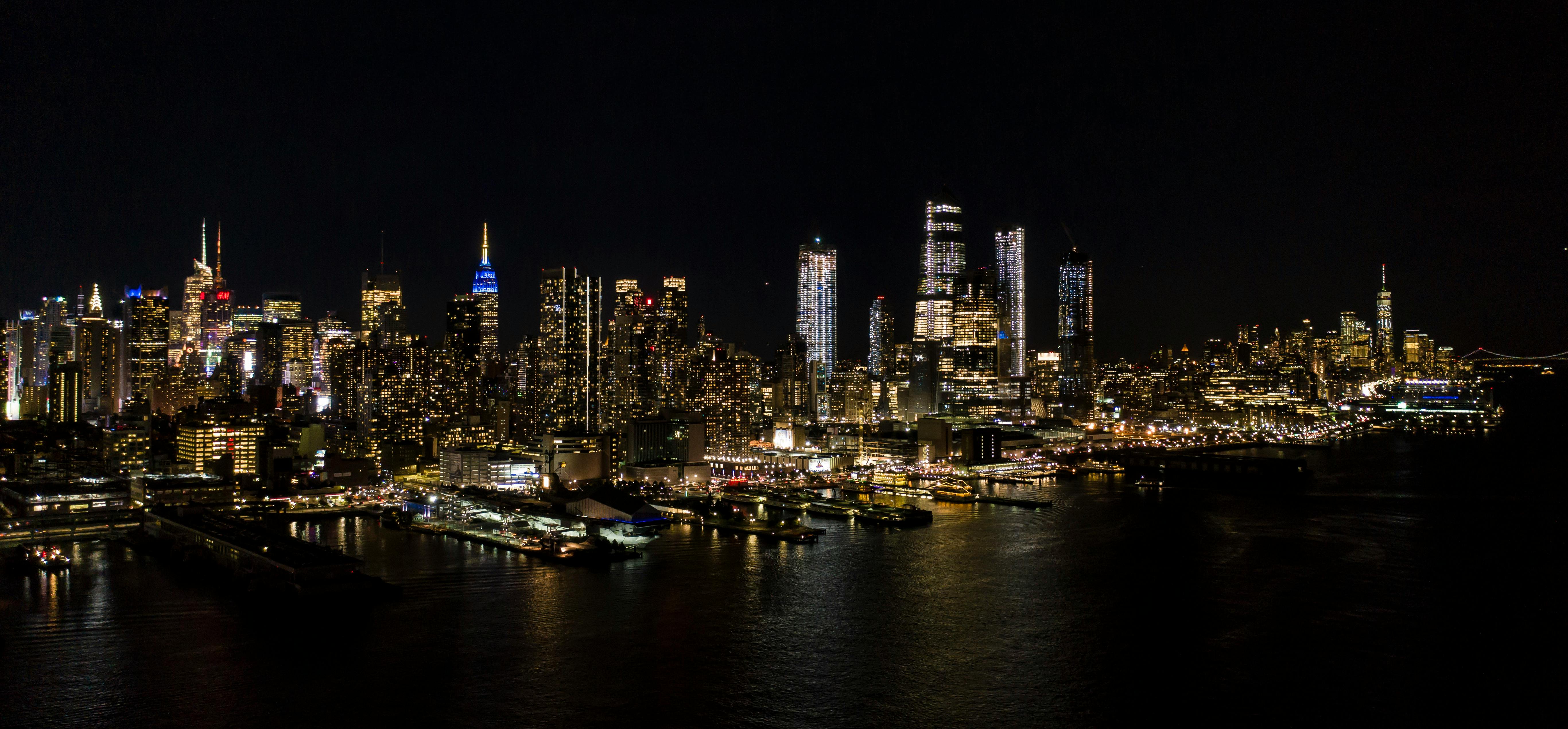 Free stock photo of city lights, new york city, new york city wallpaper