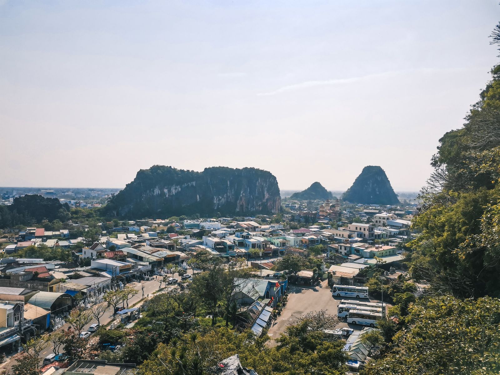 Marble Mountains Da Nang view
