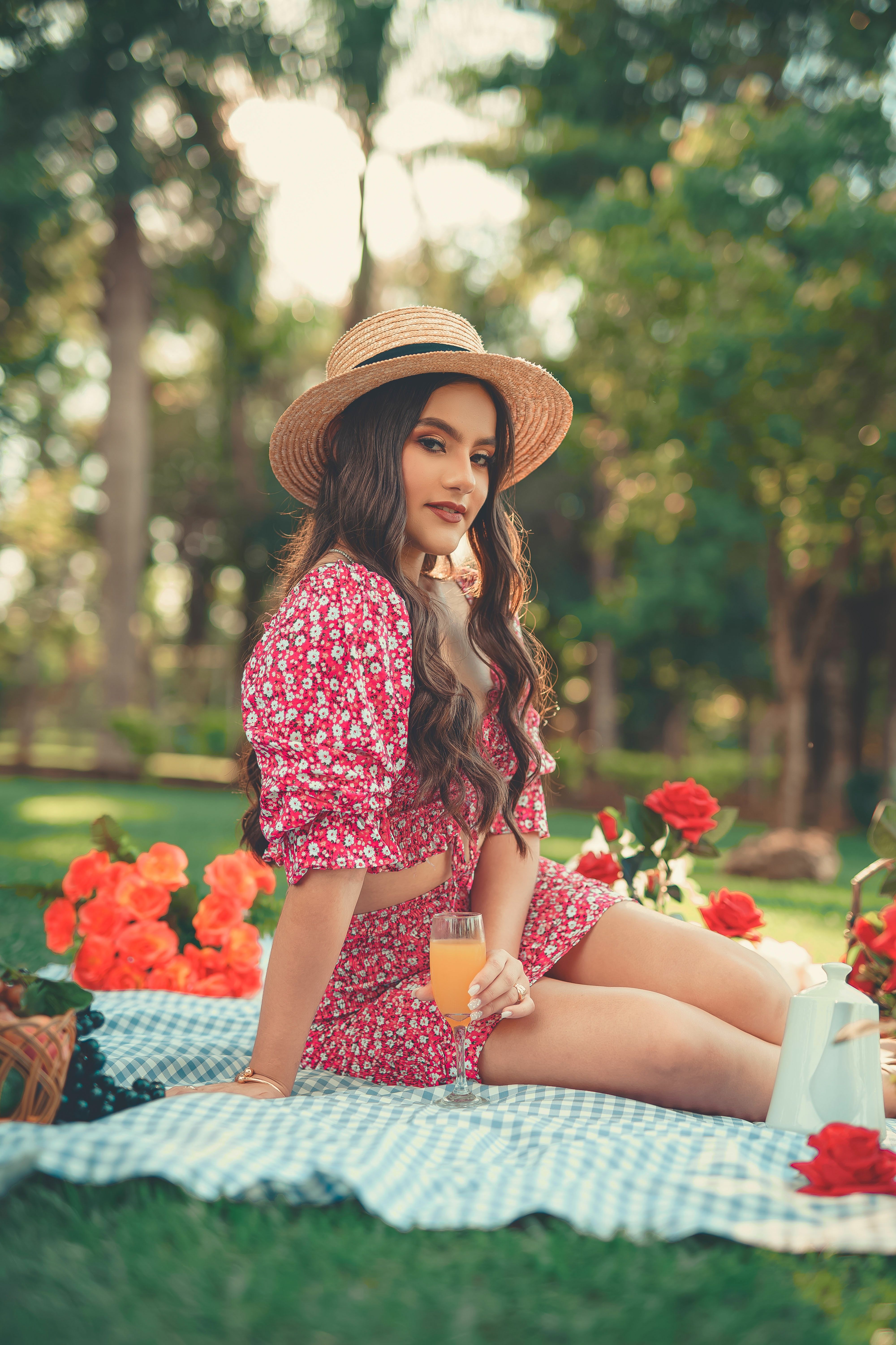 Vestido Floral Vermelho