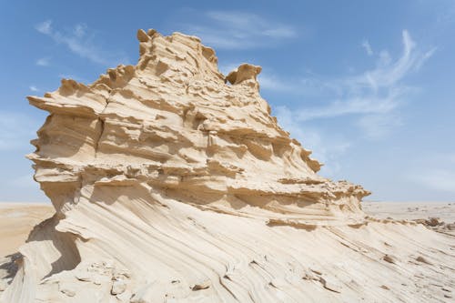 Brown Rock Formation