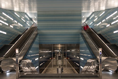 Uberseequartier Metro Station in Hamburg