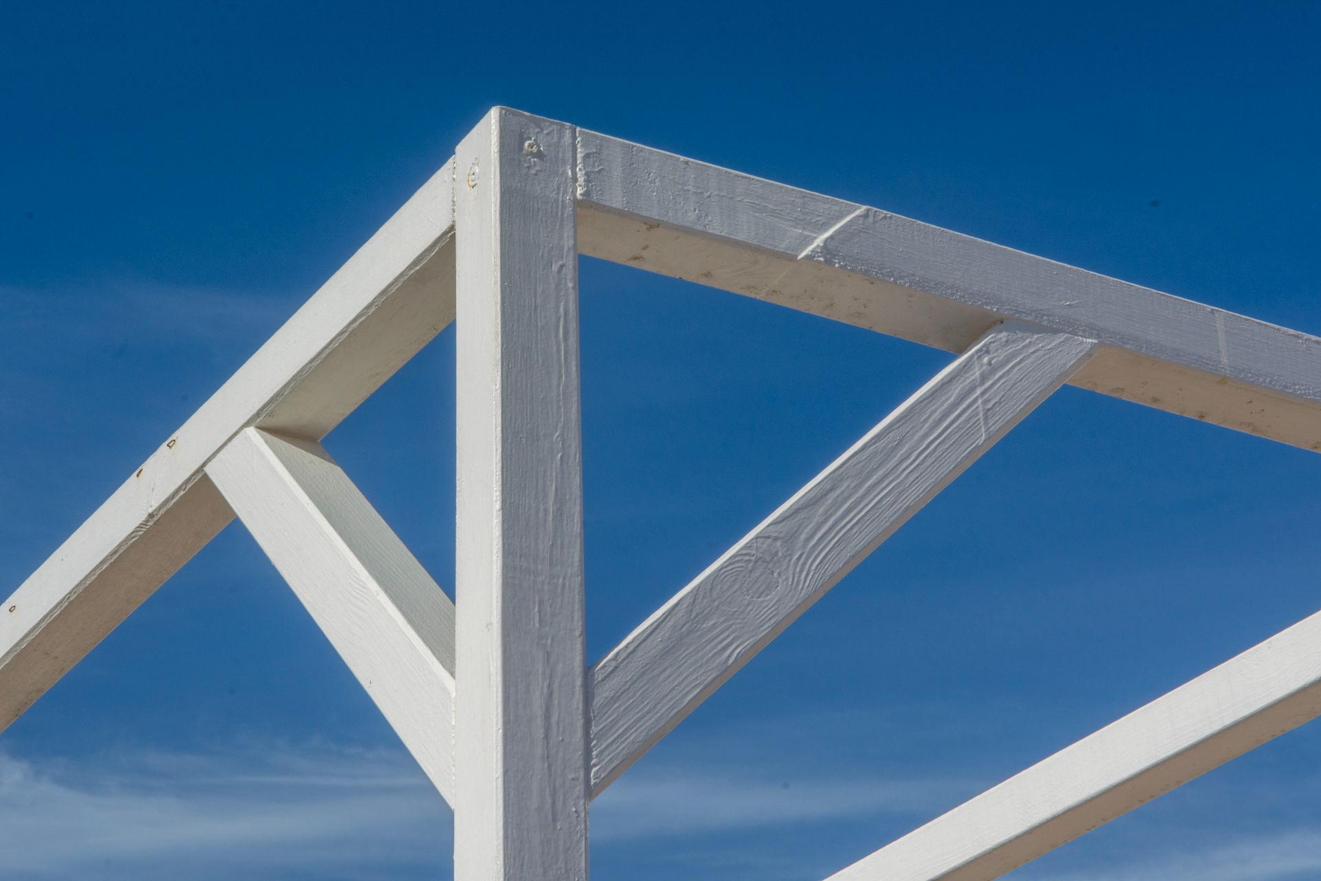 Corner of Wooden Construction