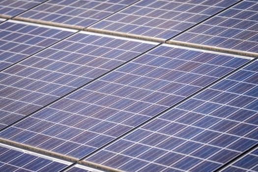 Immagine gratuita di azzurro, cambiamento climatico, celle fotovoltaiche