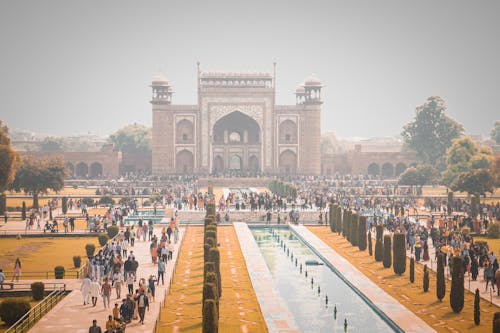 View of a Taj Mahal Gateway 