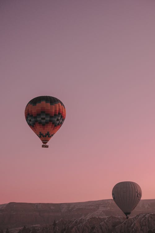 Hot Air Balloons in Sky of Cappadocia, Turkey