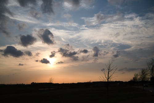 Free stock photo of beautiful sky, golden sky, sky