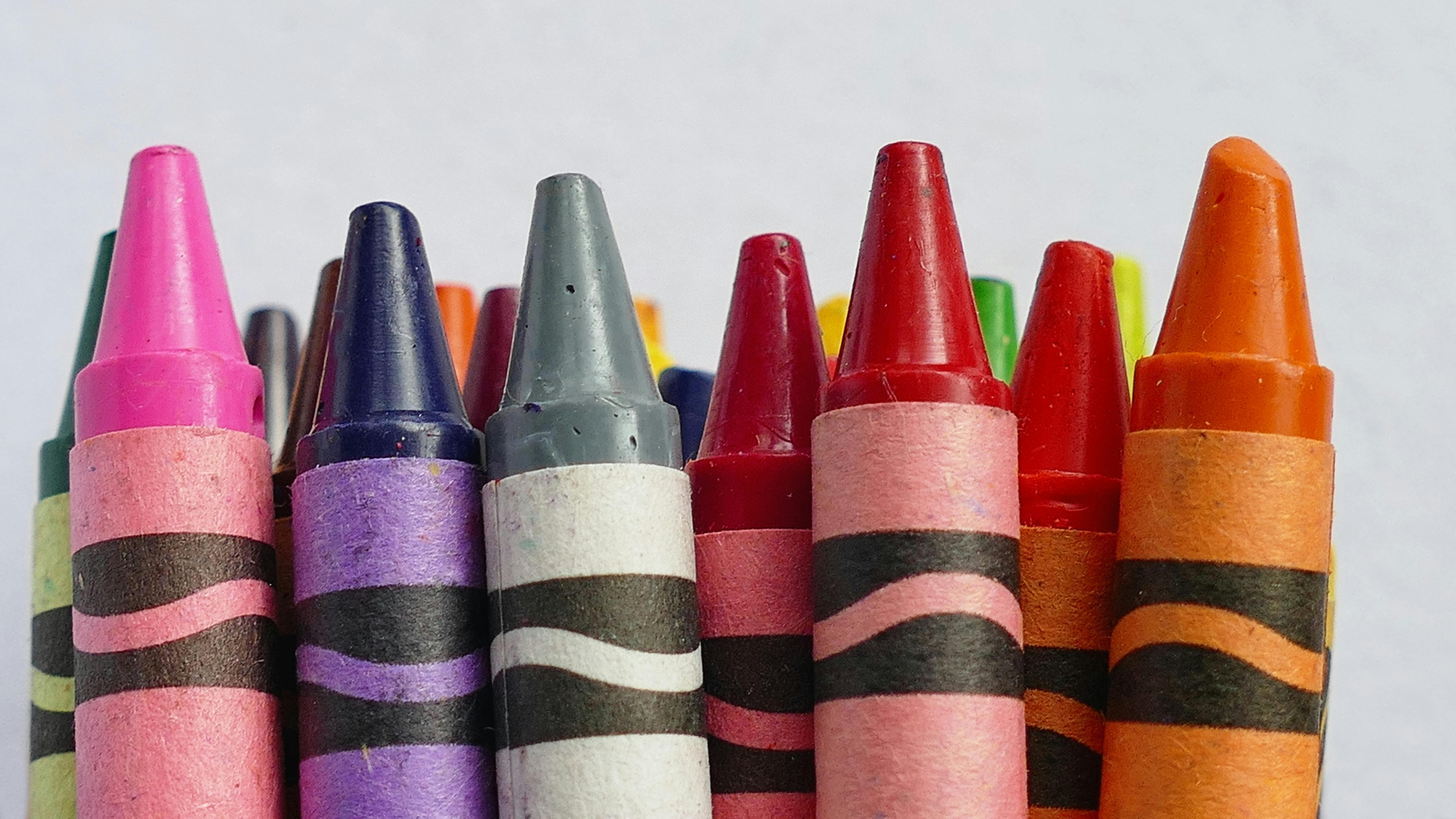 Pink Crayons Stock Photo, Picture and Royalty Free Image. Image 64348800.