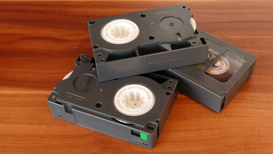 Legacy magnetic tape storage and modern high-security shredding equipment Legacy magnetic tape storage and modern high-security shredding equipment