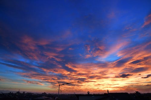 Free stock photo of panoramic view, sunrise