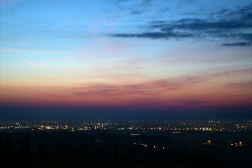 Free stock photo of dawn, panoramic view