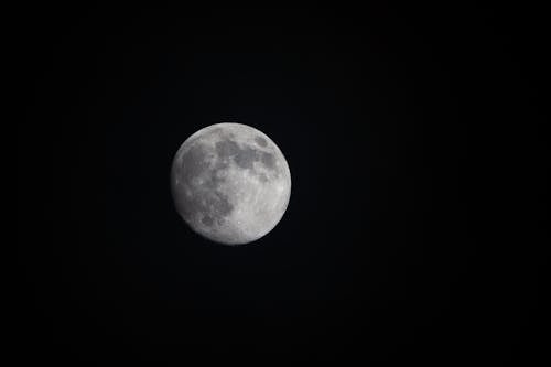 Free Full Moon on Sky Stock Photo