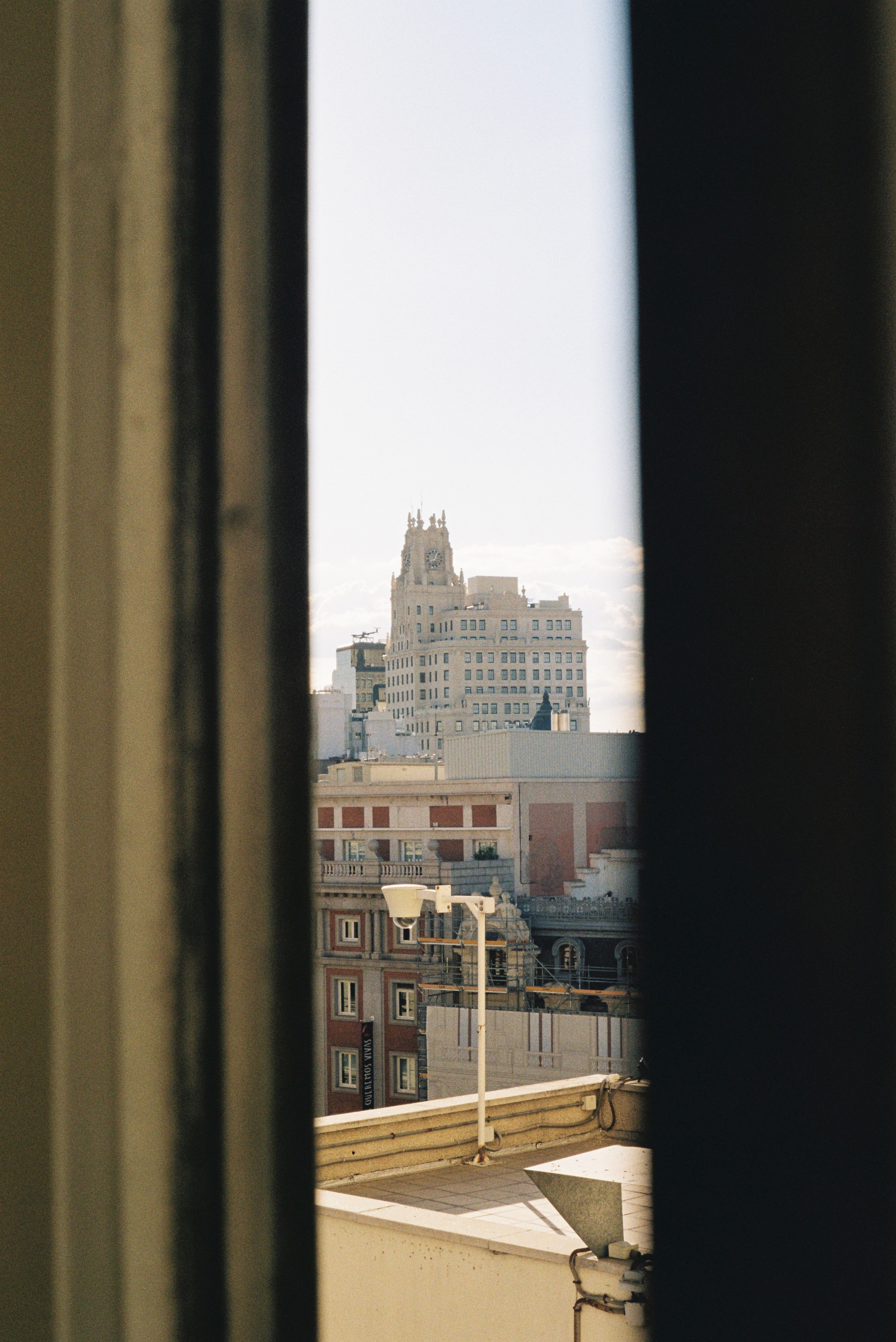 View on Skyscraper from a Window · Free Stock Photo