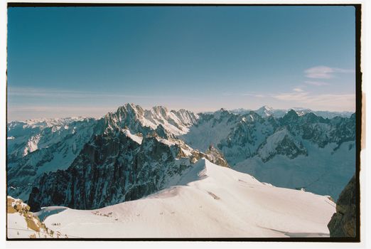 Mountains Peaks in Snow