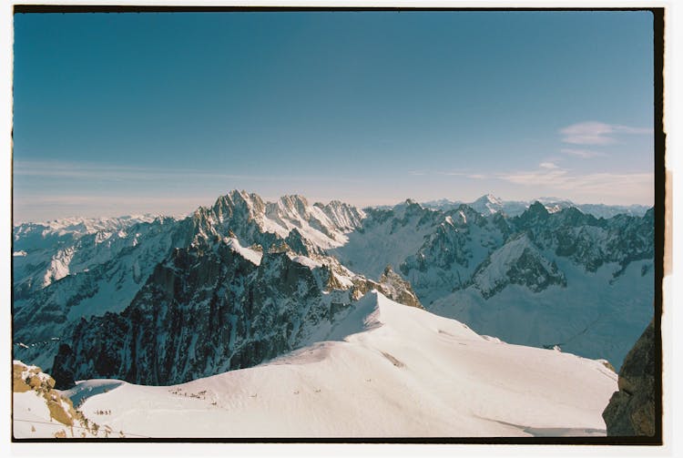 Mountains Peaks In Snow