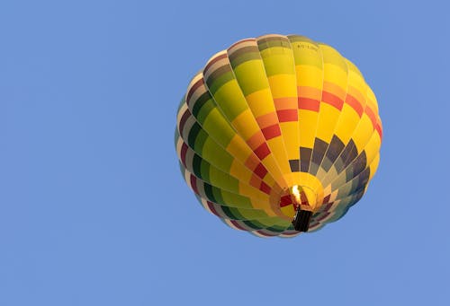 Colorful Hot Air Balloon in the Sky 