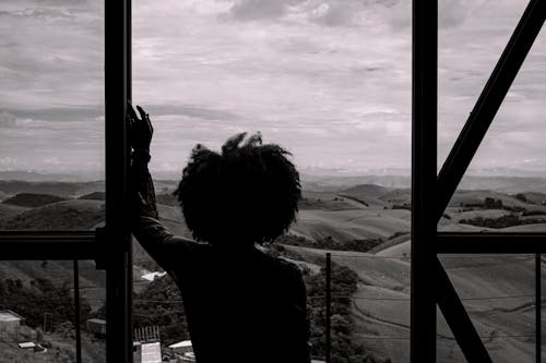 Foto stok gratis hitam & putih, menara, pedesaan