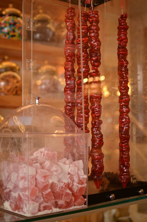 Traditional Sweets in a Shop 