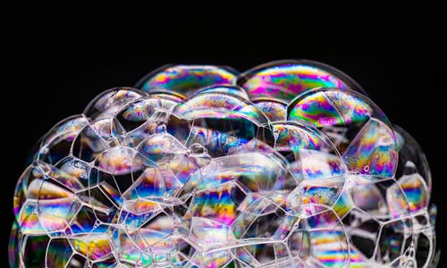 Sphere made of Soap Bubbles