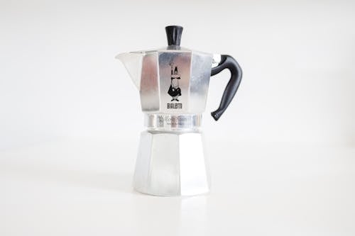 Free Brand Moka Pot Stock Photo