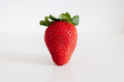 Single Fresh Strawberry