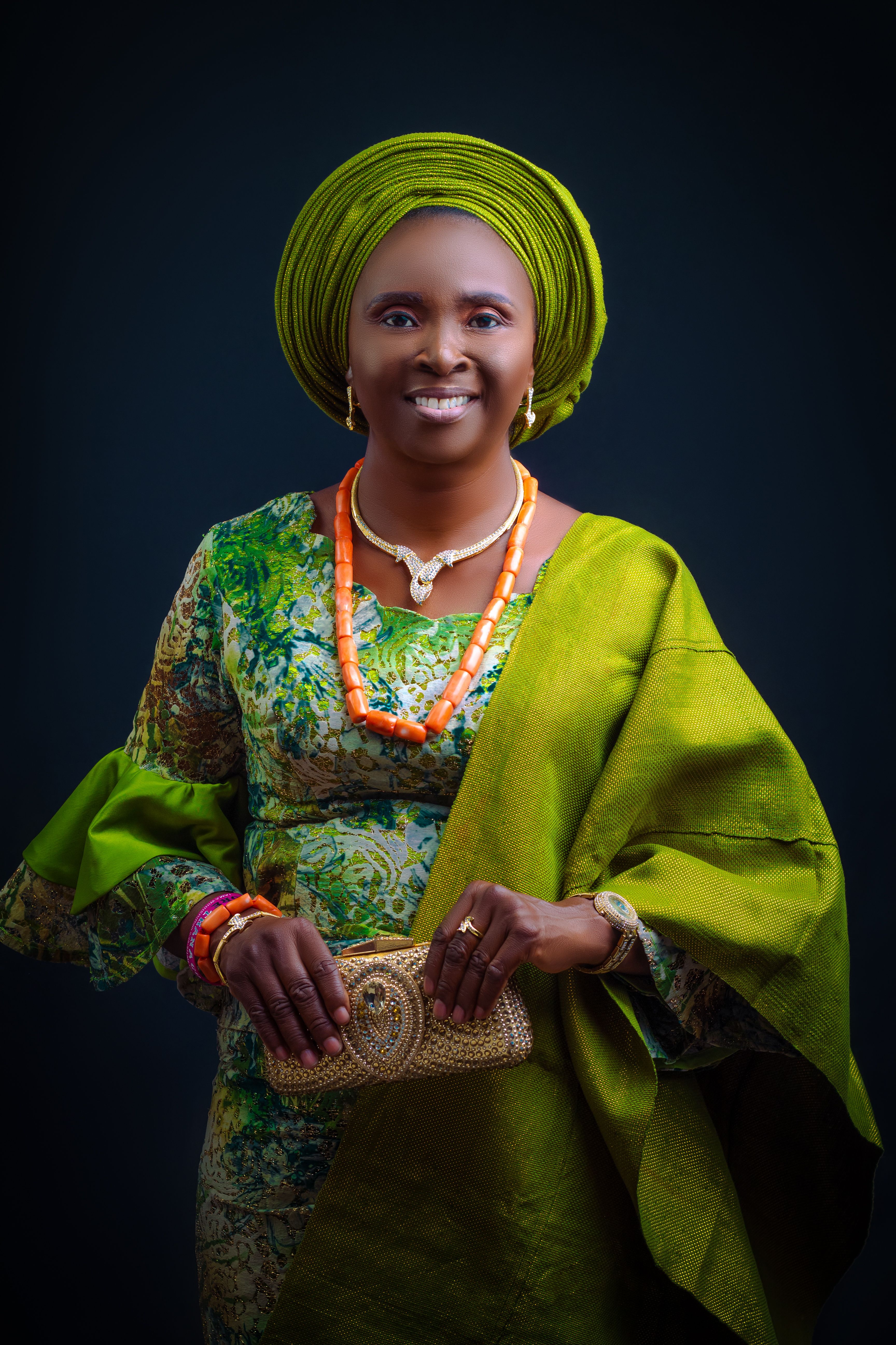 Portrait of a Woman Wearing a Traditional Dress · Free Stock Photo