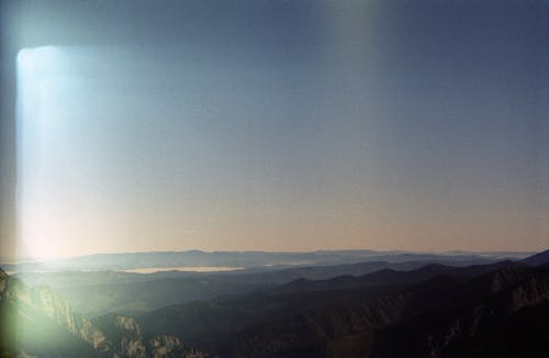 คลังภาพถ่ายฟรี ของ 35 มม., ซิลูเอตต์, ภูเขา