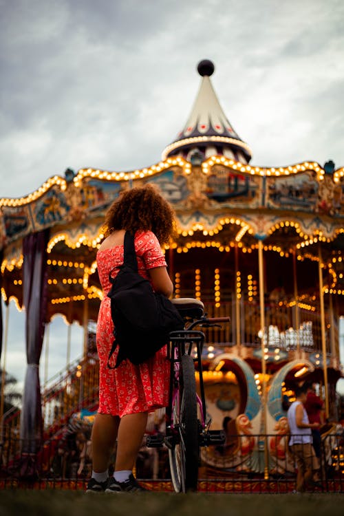 Gratis stockfoto met achteraanzicht, backpack, belicht