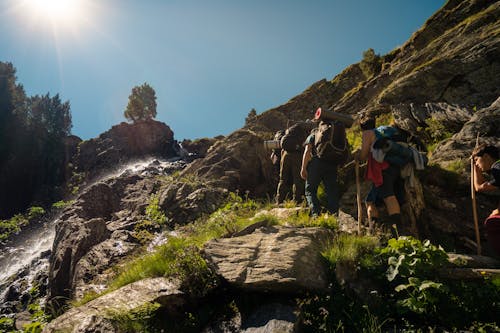 Fotos de stock gratuitas de excursionismo, mochileros, montañas