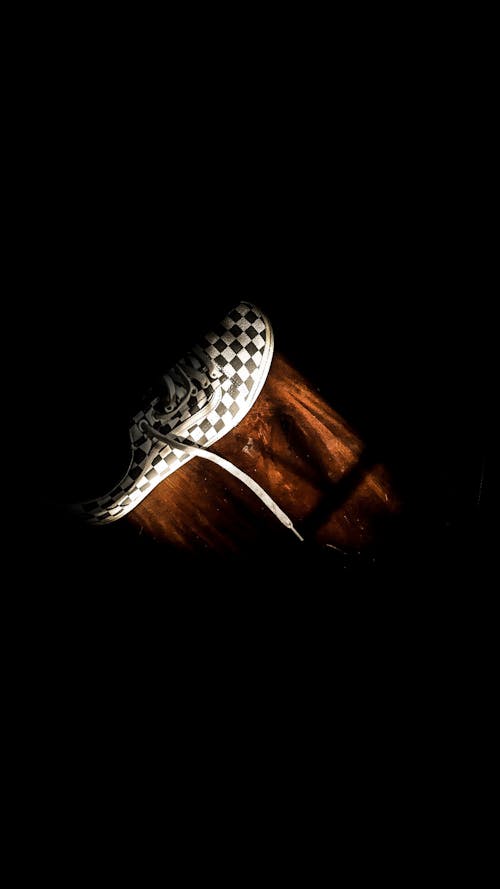 Free Checkered Shoes Stock Photo