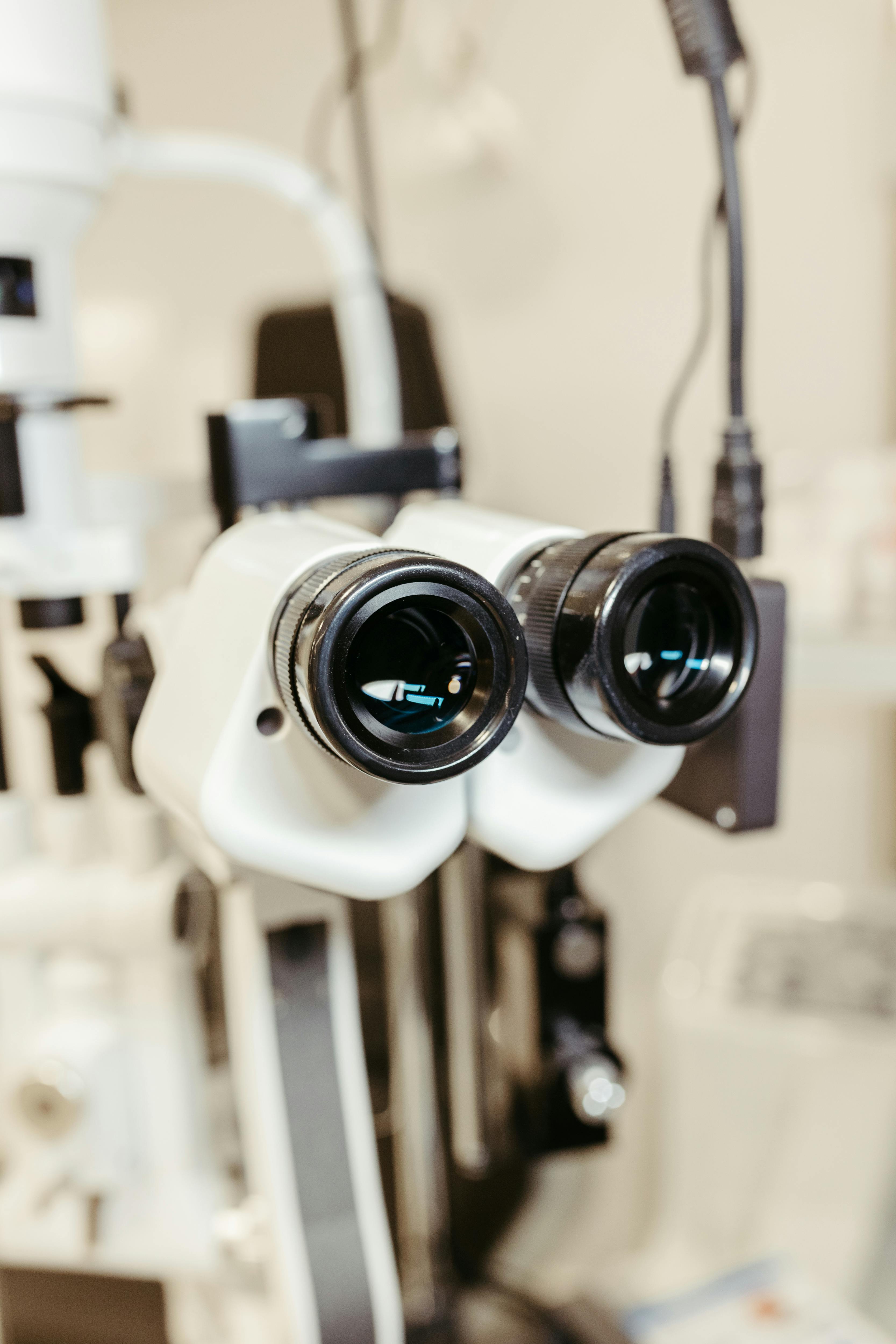 Optometry Equipment in Close Up · Free Stock Photo