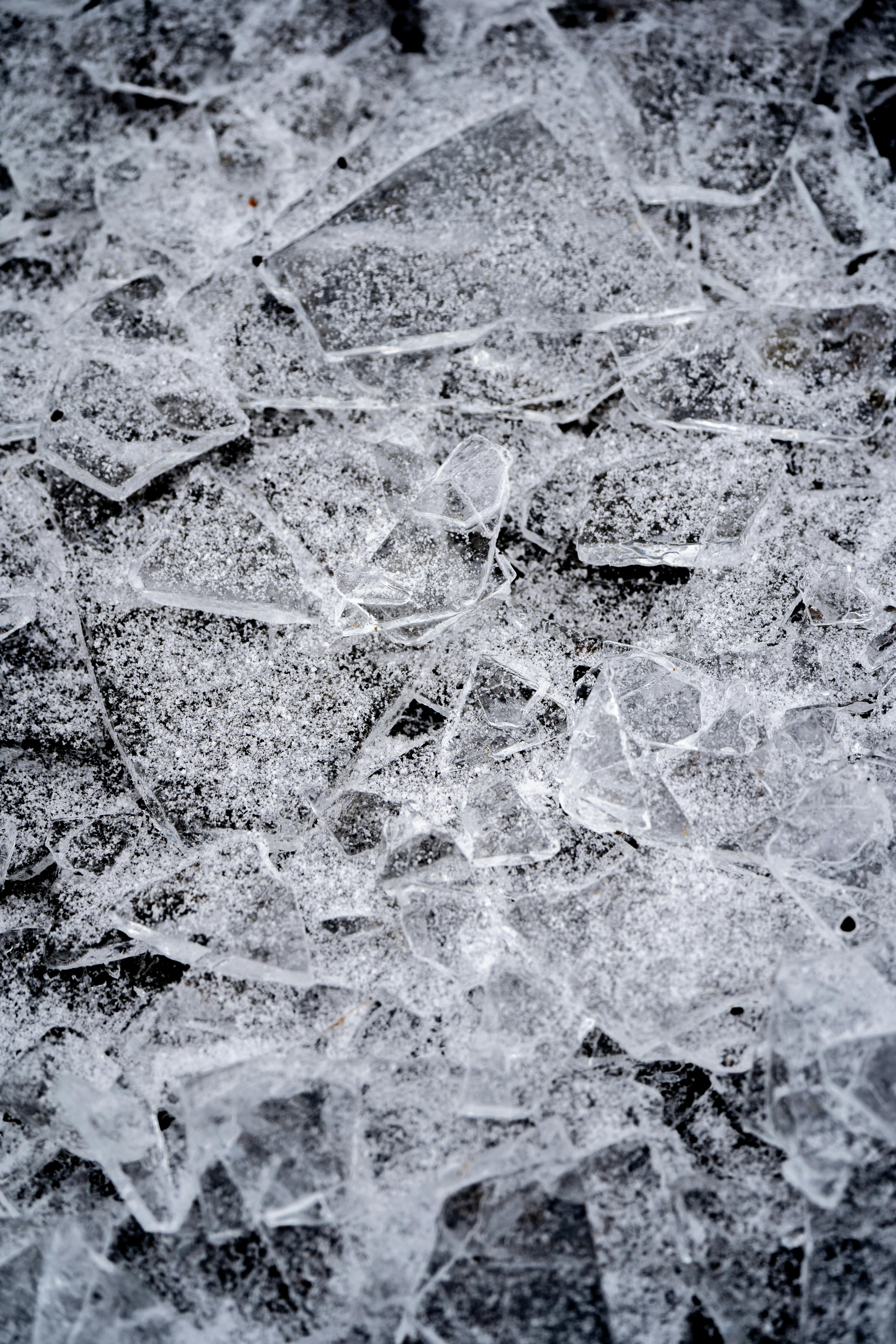 cracked ice background