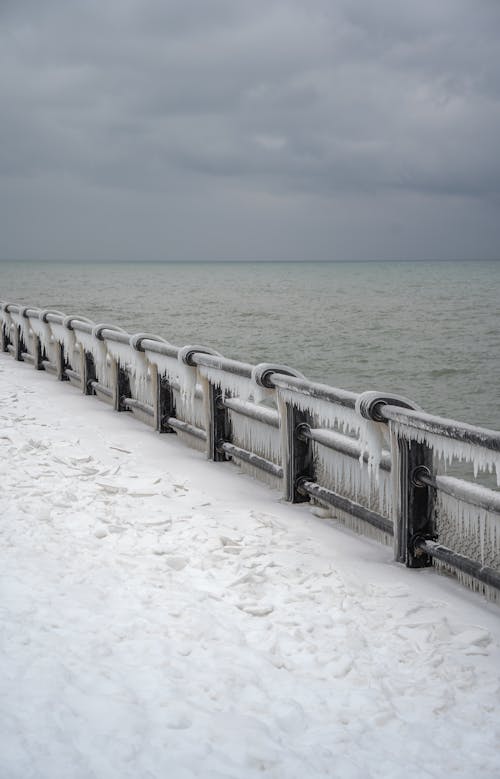 Imagine de stoc gratuită din coastă, congelat, fotografiere verticală