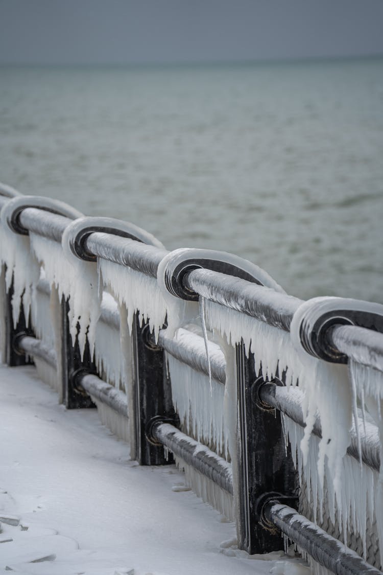 A Pier In Winter 