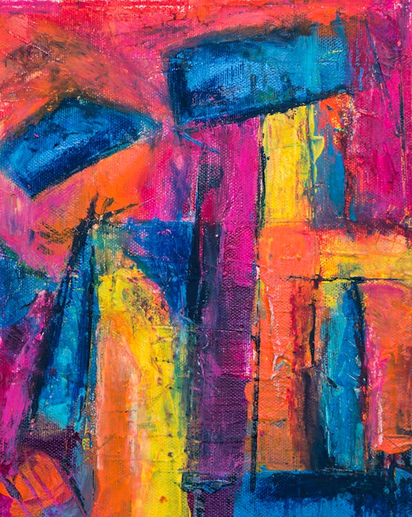 Multicolored Abstract Painting