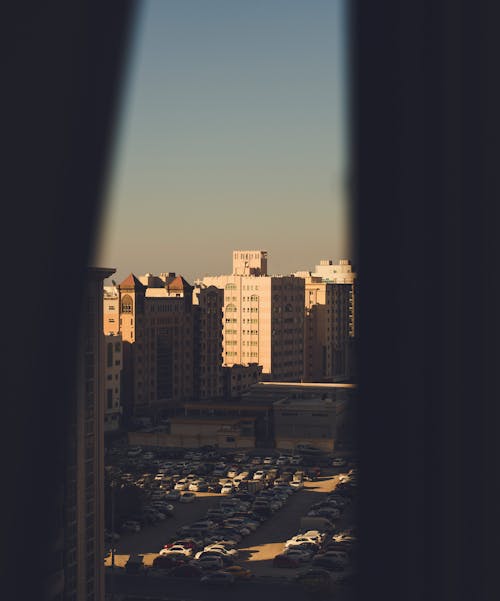 Fotografía Aérea De Coches