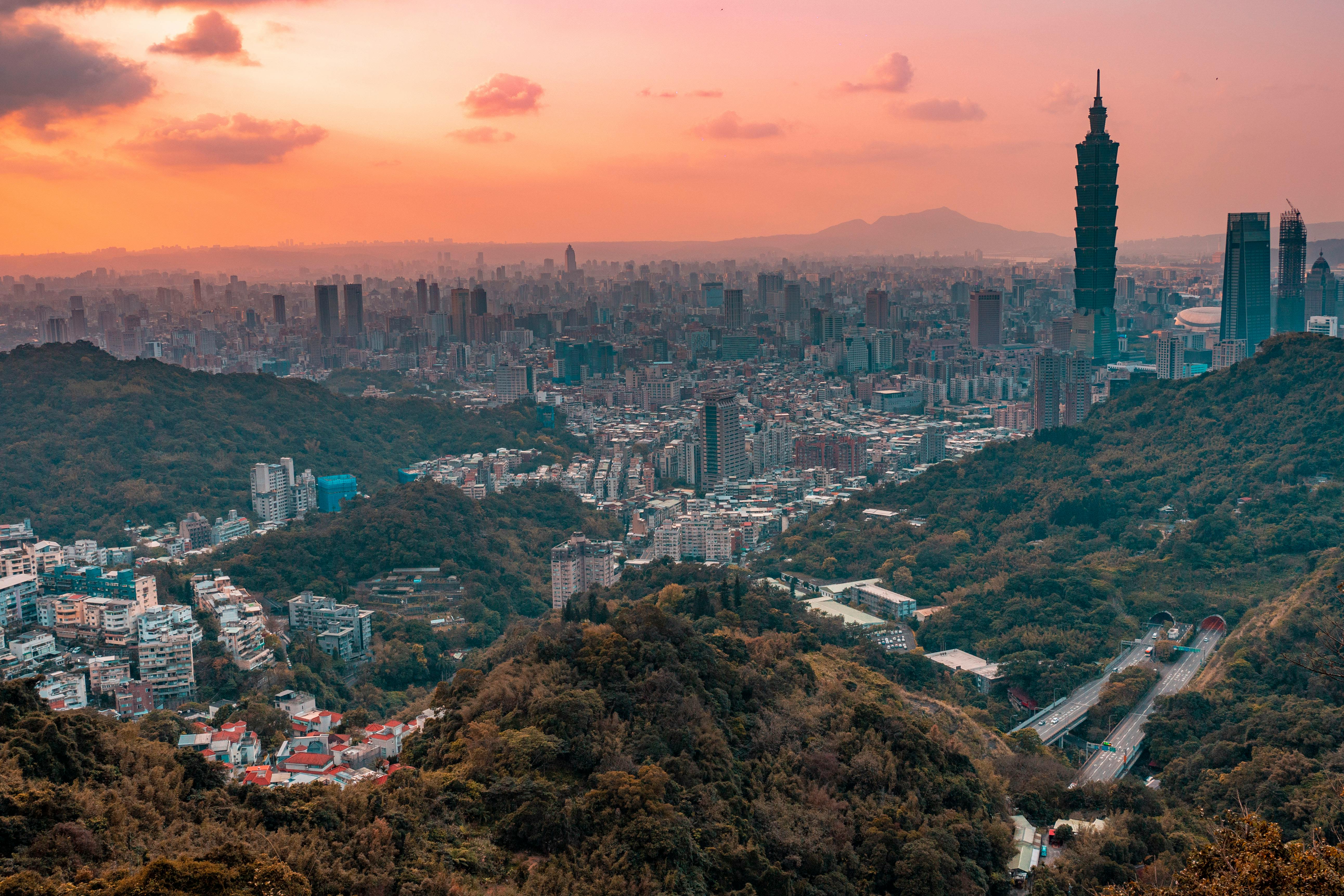 Multi-colored Building · Free Stock Photo